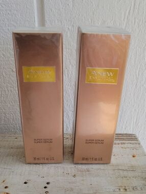 2 Unopened Essential Super Serum Avon Anew